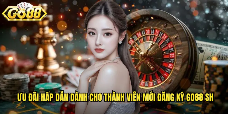 Ưu đãi hấp dẫn dành cho thành viên mới đăng ký go88 sh